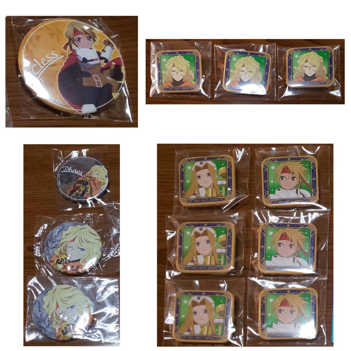 テイルズ ファンタジア リーディングライブ 缶バッジ クレス ミント