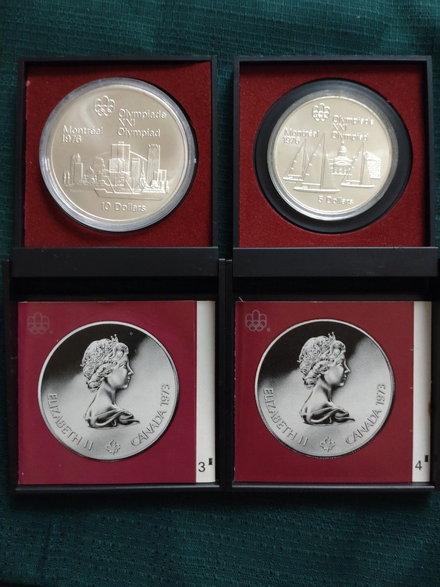 全28種 1976年第21回 カナダ モントリオールオリンピック記念銀貨