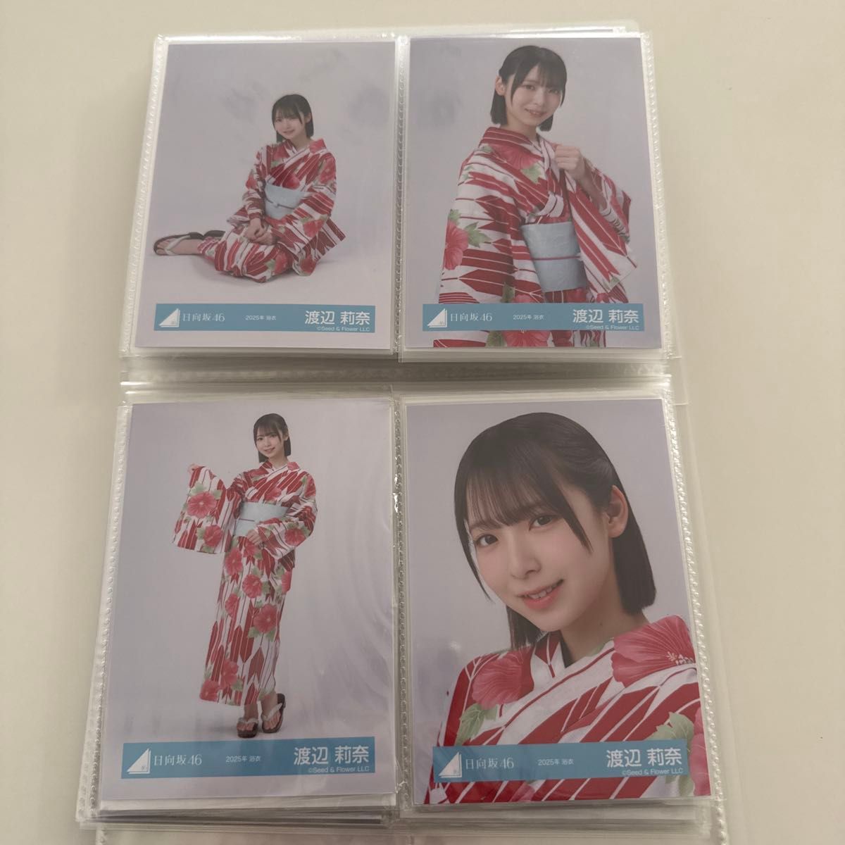 日向坂46 鶴崎仁香さん直筆サイン入り全身写真 日向坂46 鶴崎仁香さん