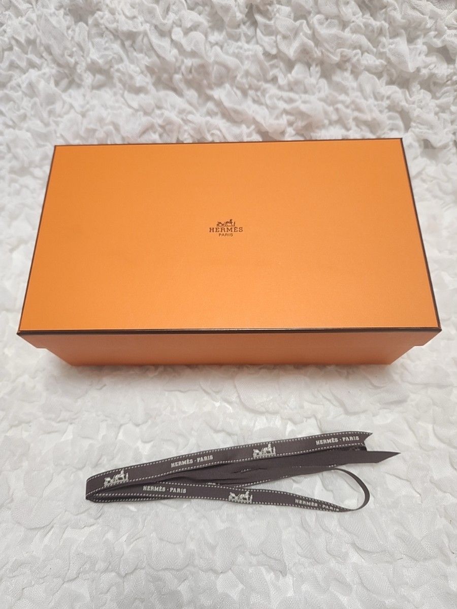 空箱 HERMES エルメス ギフト箱 約37cm x 15cm x 33cm 空箱 HERMES