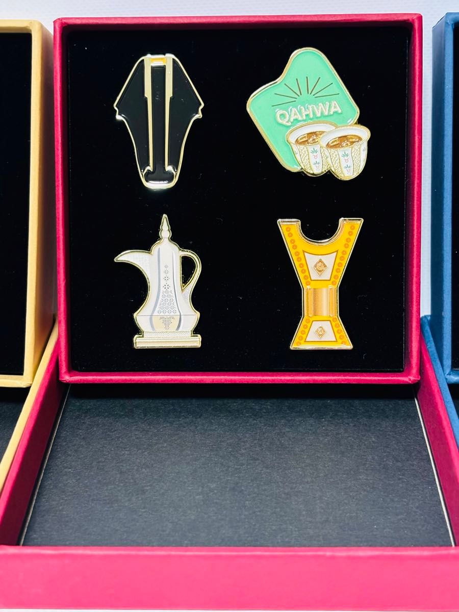 超希少】大阪関西万博 2025 カタール館限定 ピンバッジ 3種セット