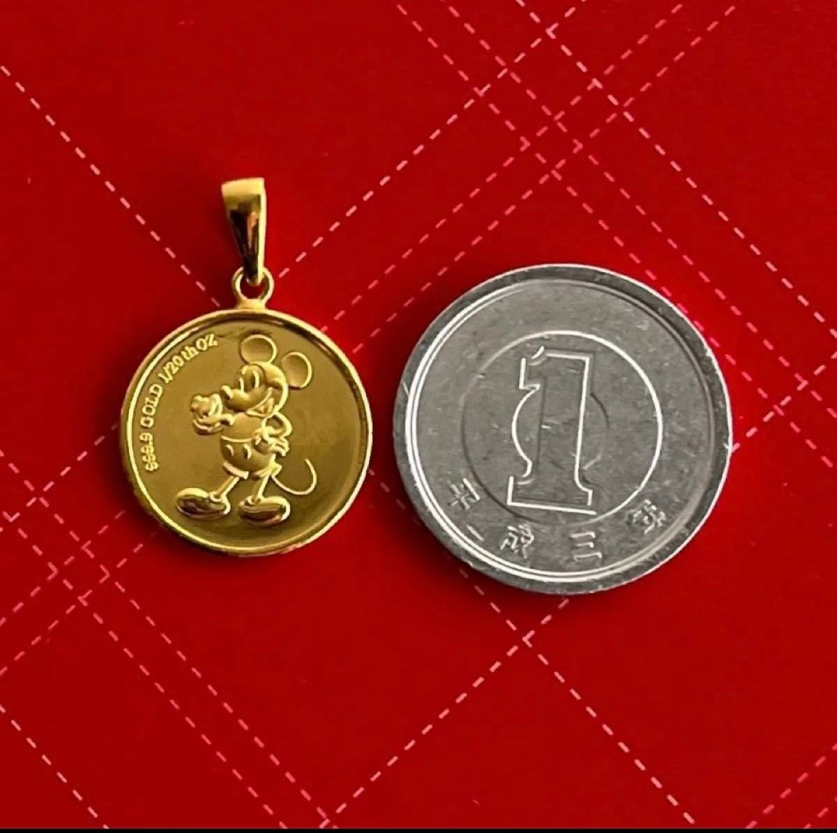 ディズニー100周年記念 ミニーマウス 金メダル ディズニー100周年記念
