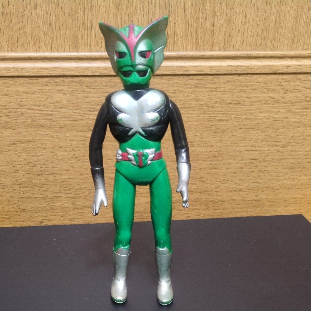 当時物！旧バンダイ 超人バロム1 面取れソフビ バロム1 面取れ ソフビ