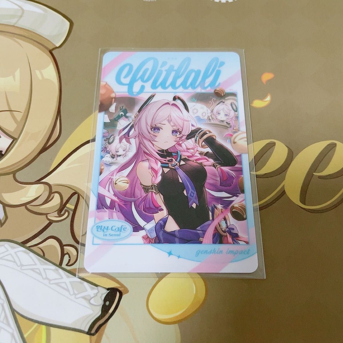 原神 白朮 七七 韓国カフェ フォトカード 大量 まとめ売り 原神 白朮