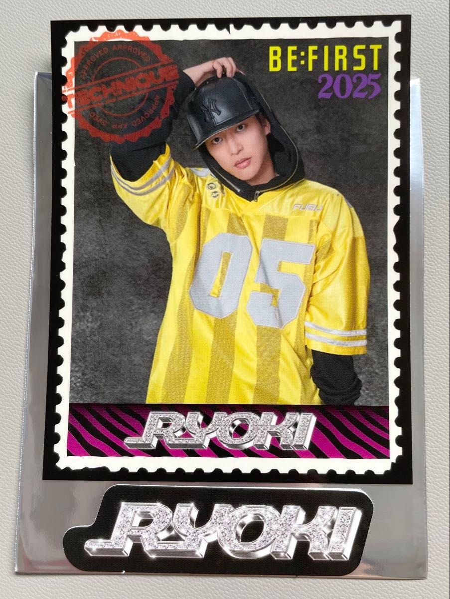 即購入可・匿名配送】BEFIRST BE:1 ステッカー リョウキ