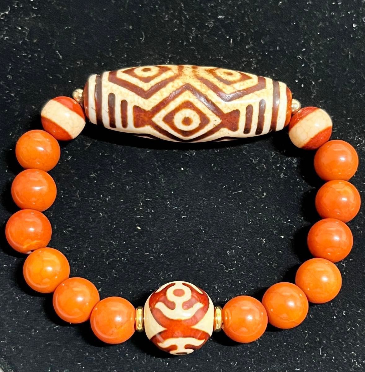 740 天珠 上肯 二眼天珠 dzibeads！ 740 天珠 上肯 二眼天珠 dzibeads