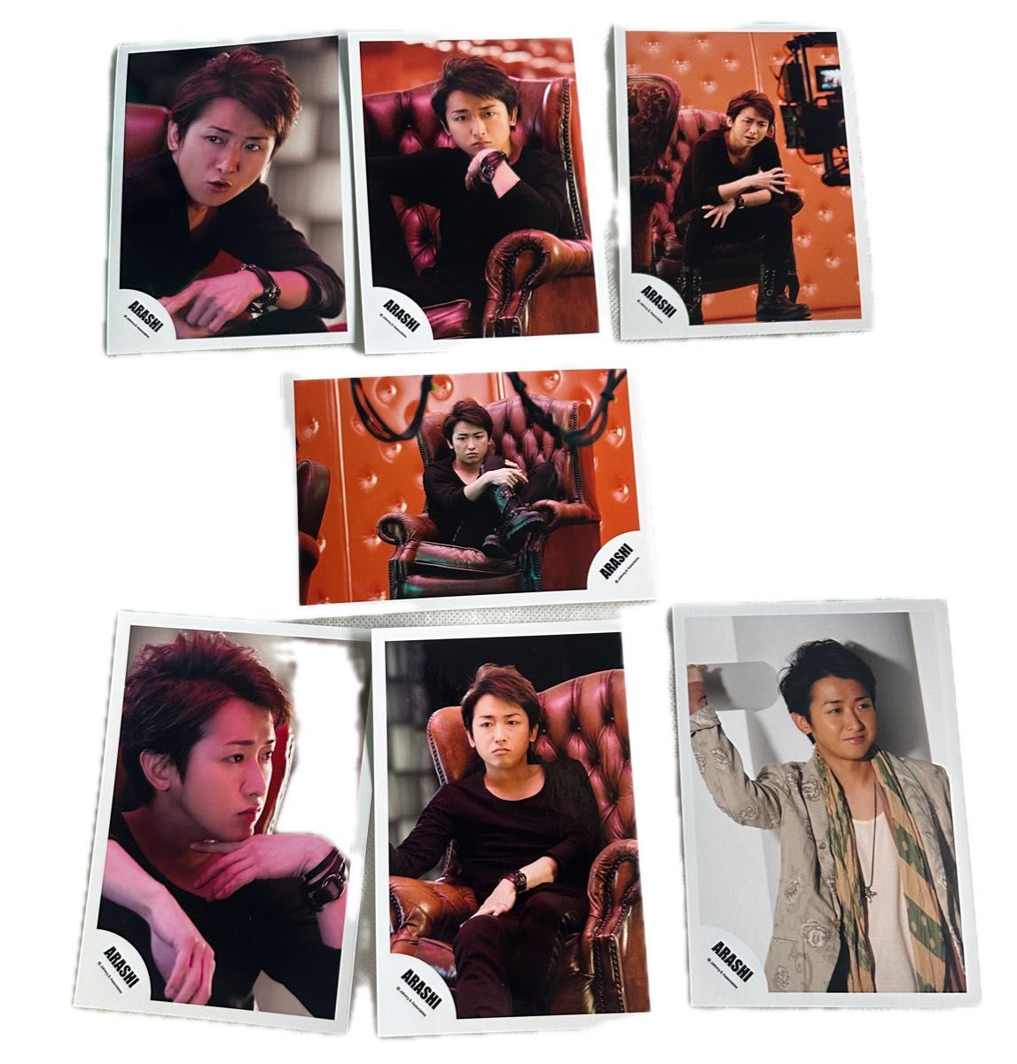 嵐 大野智 公式写真 7枚セット 大野智 公式写真 嵐 公式写真 大野