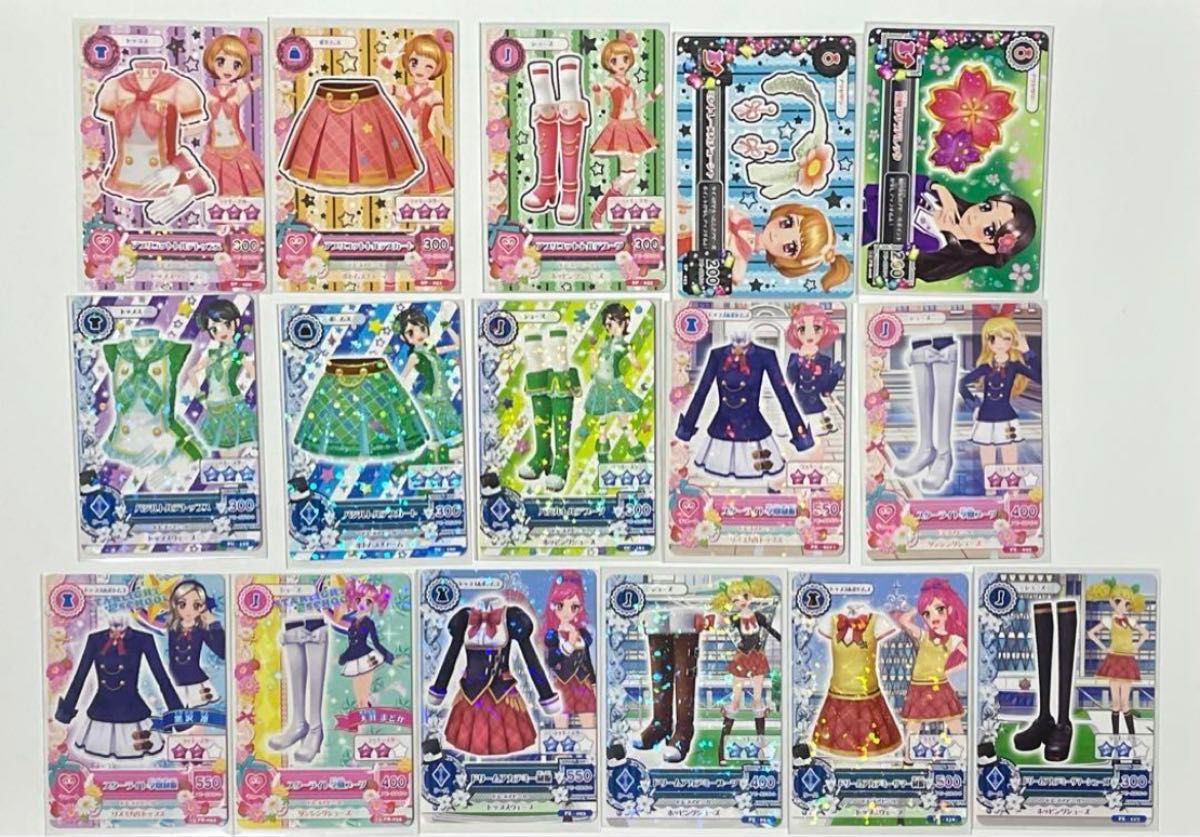 アイカツカード スクールドレス まとめ売り アイカツカード スクール