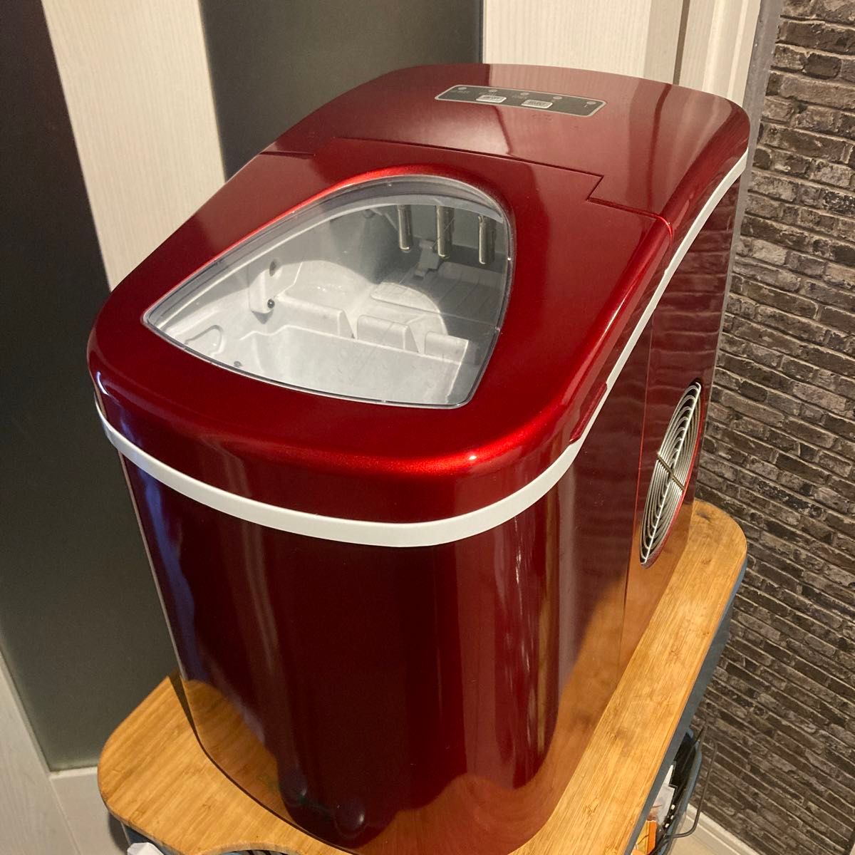 高速自動製氷機 レッド 405-imcn01 レッド 【公式通販】