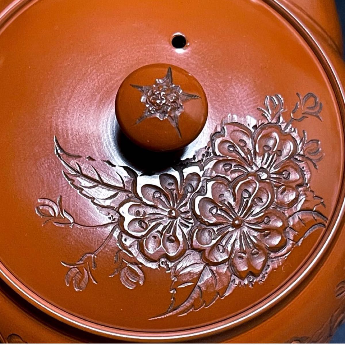 極上 常滑焼 名人 山田宝生 作 細密彫刻 花 急須 茶道具｜Yahoo!フリマ