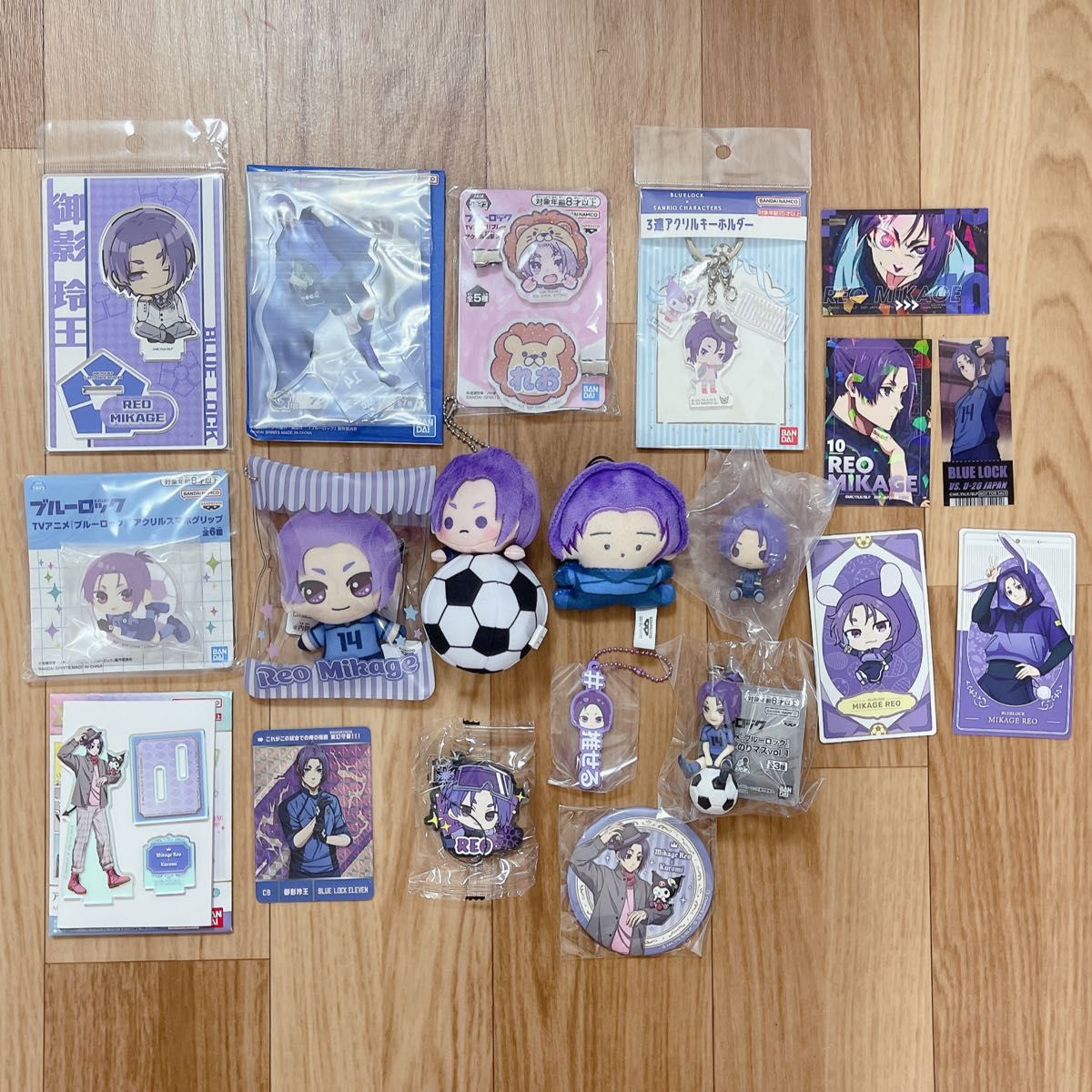 ブルーロック】御影玲王 神獣 缶バッジ20個セット ブルーロック2期