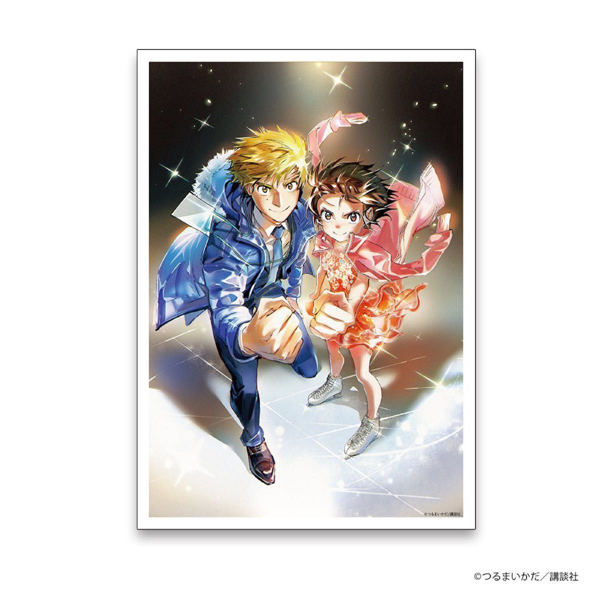 メダリスト』マンガ展 アクリルアートボード 結束いのり＆明浦路司