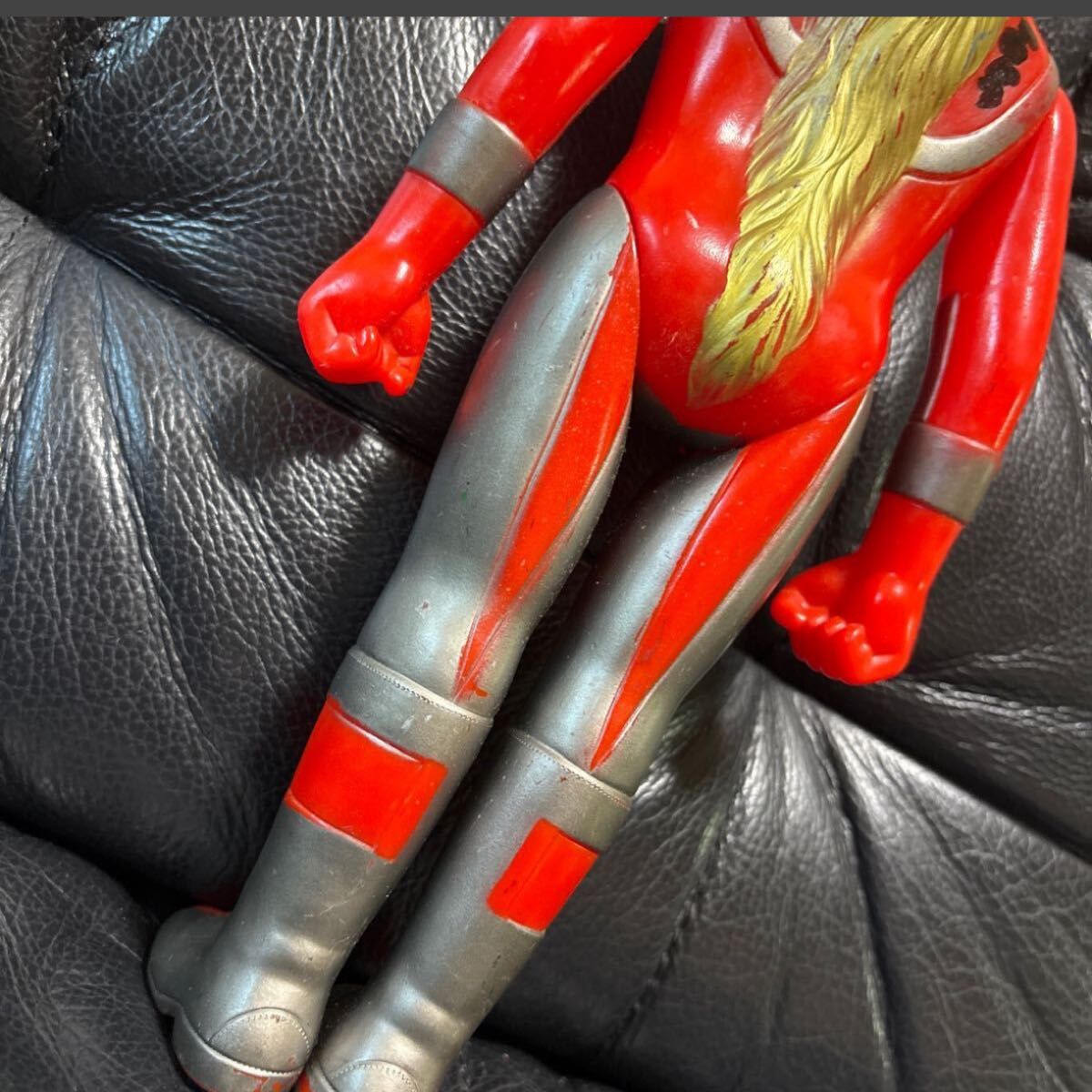 値下げ 【全長約30cm】メガロマン ソフビ 当時物 タカトク ジン 東宝