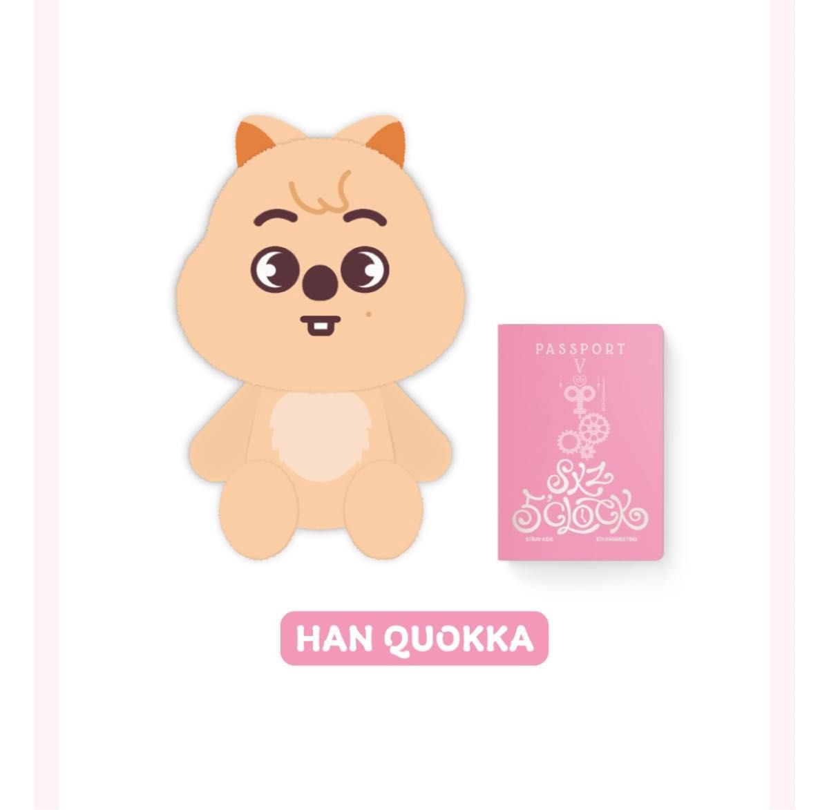 Stray Kids SKZOO 高品質 PLUSH テディベア Ver. ハンクォッカ Stray