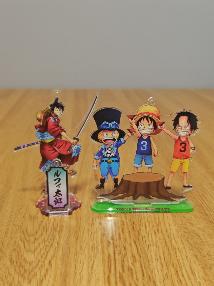 ワンピース 東京タワー限定 フィギュア ルフィ エース サボ ワーコレ