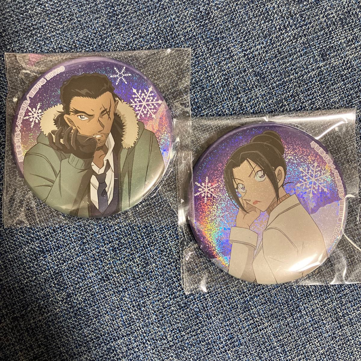 名探偵コナン 長野シリーズ 缶バッジ 上原由衣 名探偵コナン 隻眼の