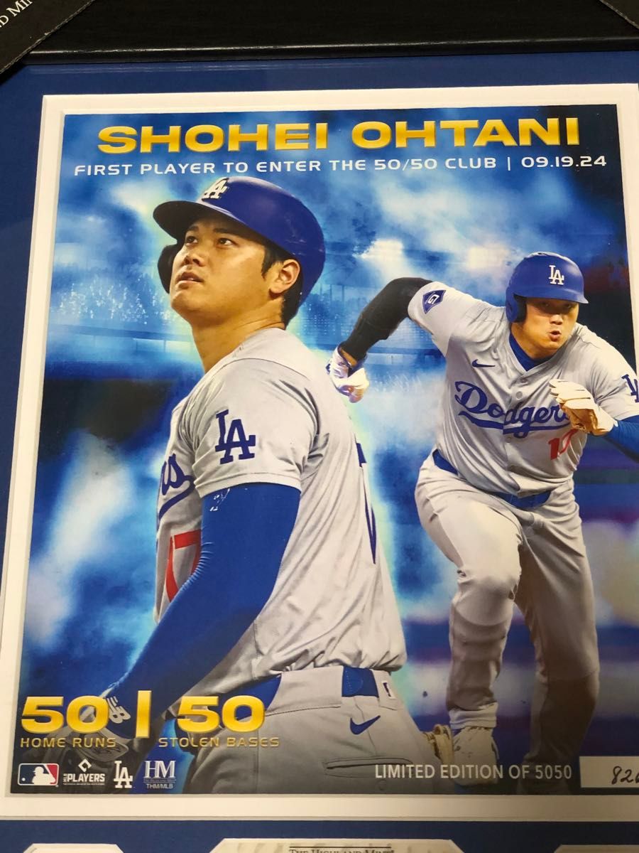 大谷翔平 MLB ドジャース 50-50 達成記念 ダブルコインフォトミント