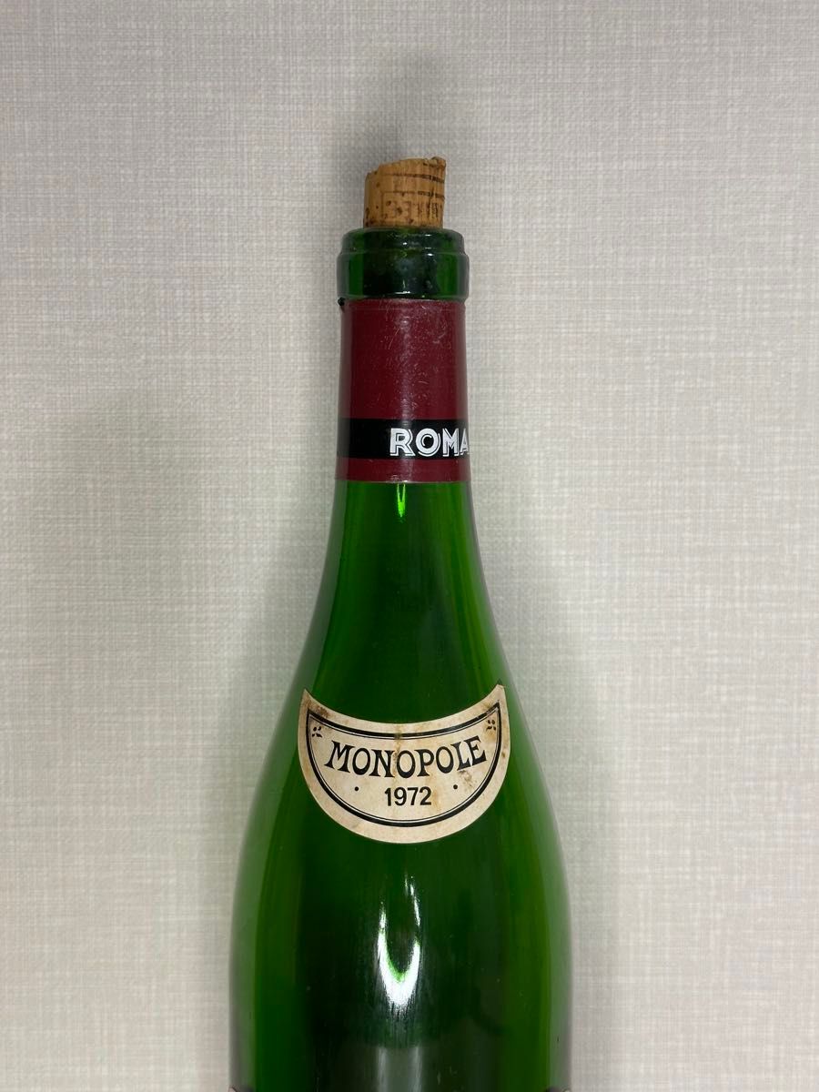 ロマネコンティ 空き瓶 DRC 1972年 コルク付き