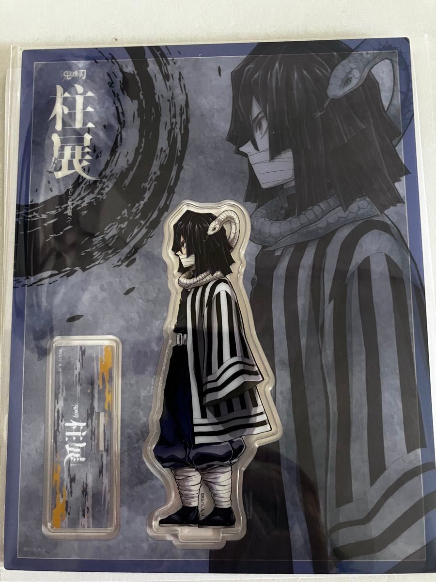 鬼滅の刃 柱展 クリアファイル 伊黒小芭内 横ビジュアル 鬼滅の刃 柱展