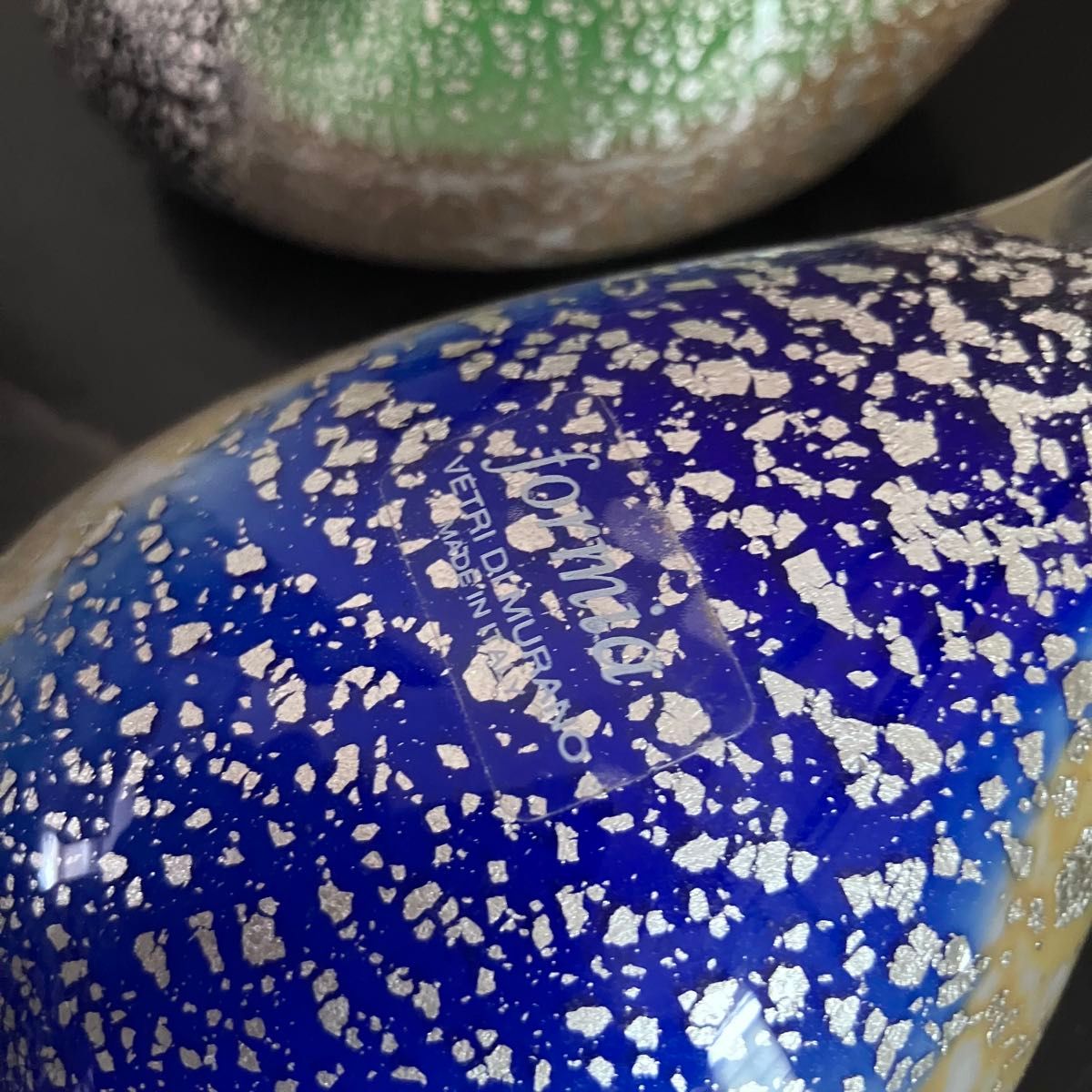 鳥 置物 カモ アヒル ムラーノmurano ベネチアングラス ベネチアン