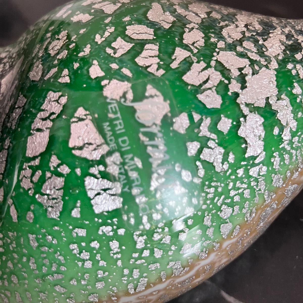 鳥 置物 カモ アヒル ムラーノmurano ベネチアングラス ベネチアン