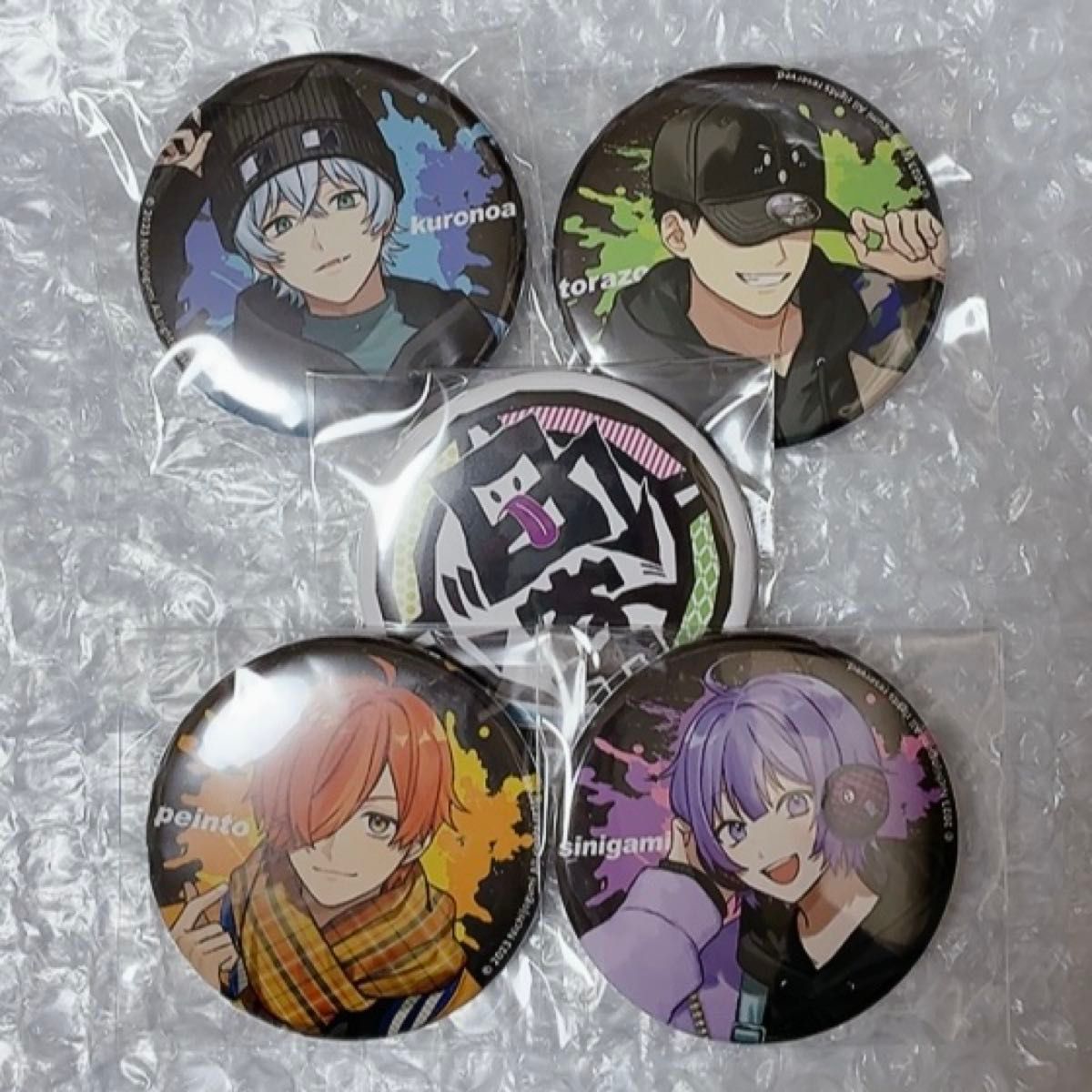 日常組 しにがみさん ZOZOTOWNコラボ 缶バッチ Amazon.co.jp: 日常組