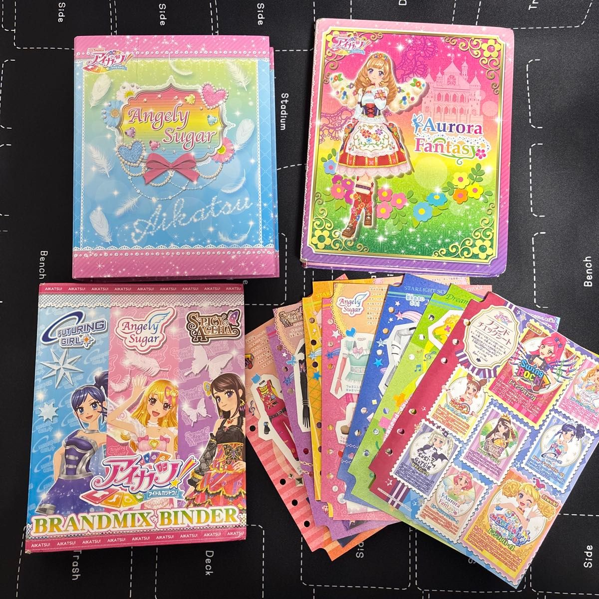 アイカツカードまとめ売り 学生証・バインダー付き アイカツカード