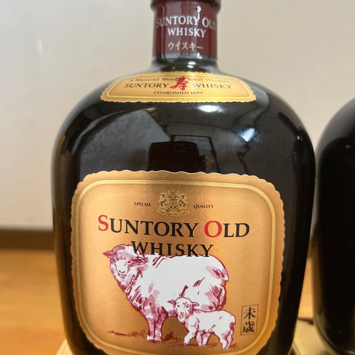 古酒・未開栓】サントリーオールド干支ラベル（未歳）（申歳）（酉歳