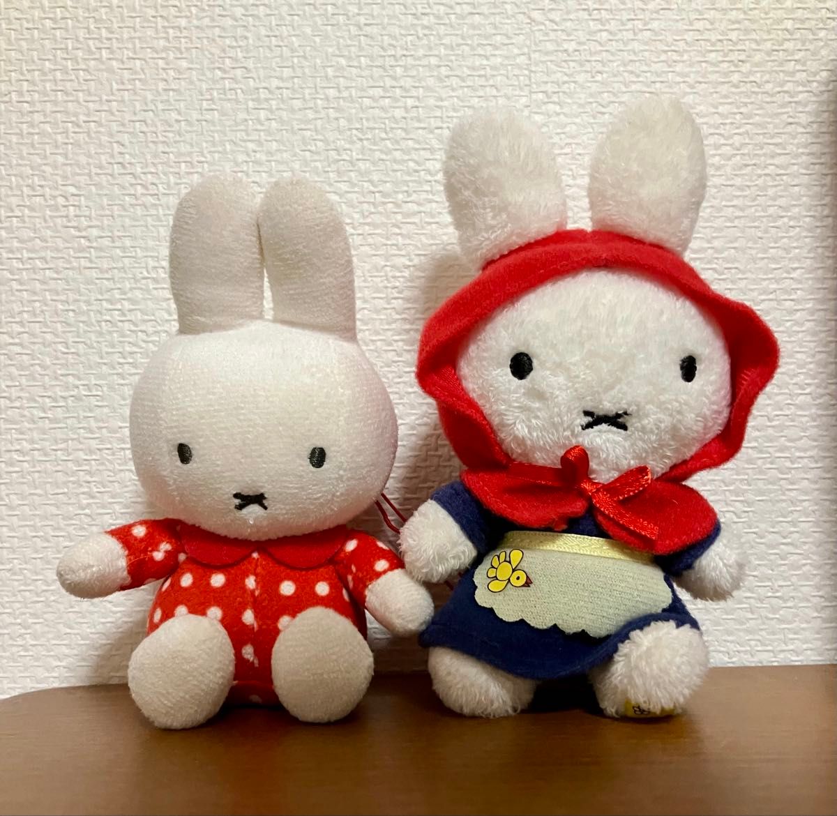 お着替え ミッフィー 赤ずきん あかずきん マスコットキーホルダー お