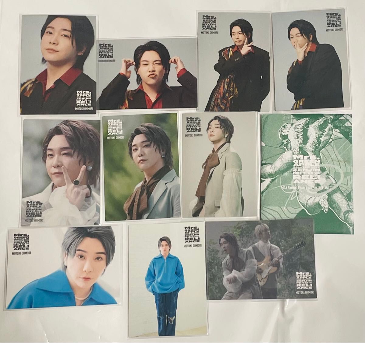 Mrs.GREENAPPLE 大森元貴 トレカ リライアンス フォトカ Mrs GREEN