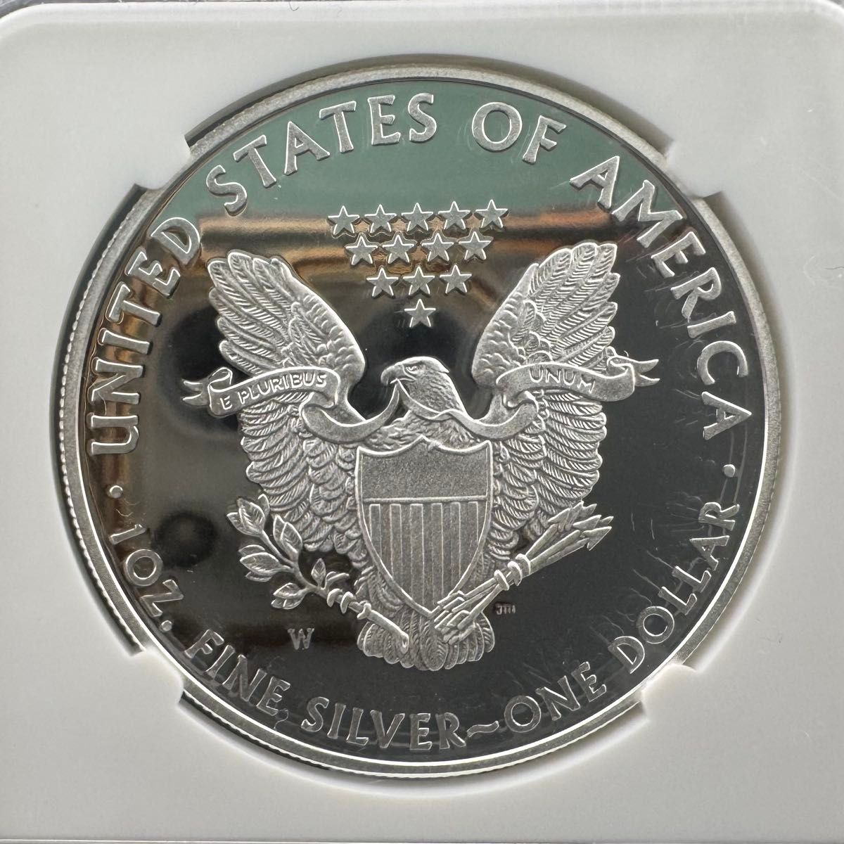 イーグル 銀貨 2010年 NGC PF70 ER プルーフ 最高鑑定 初回リリース