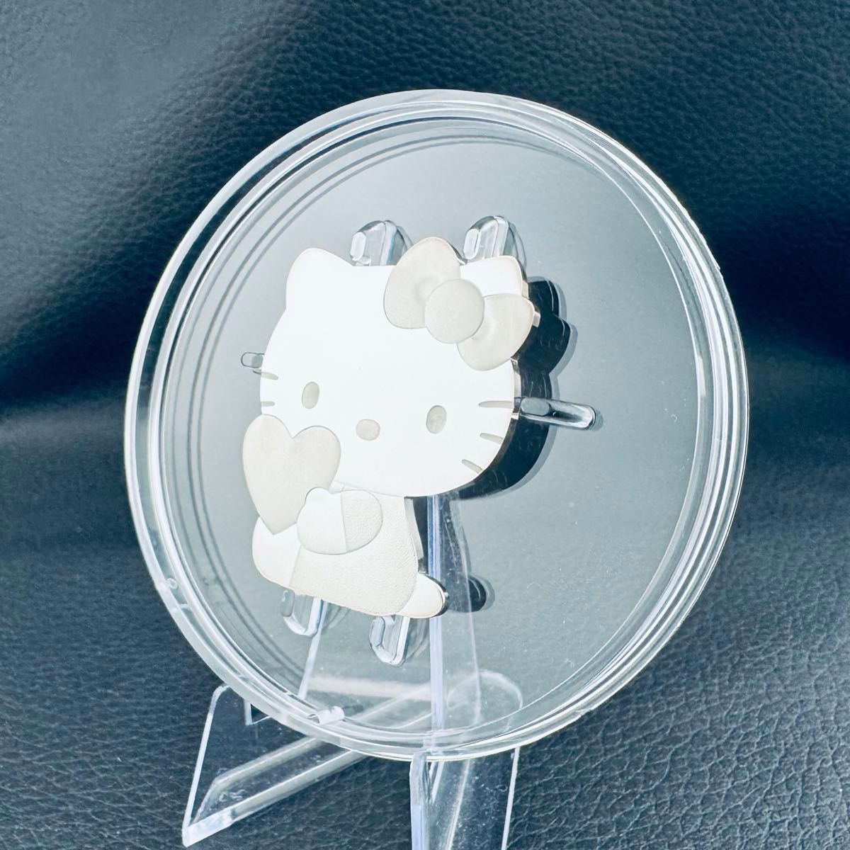 銀貨 サンリオ ハローキティ 50周年記念 プルーフ + カラー フランスパリ