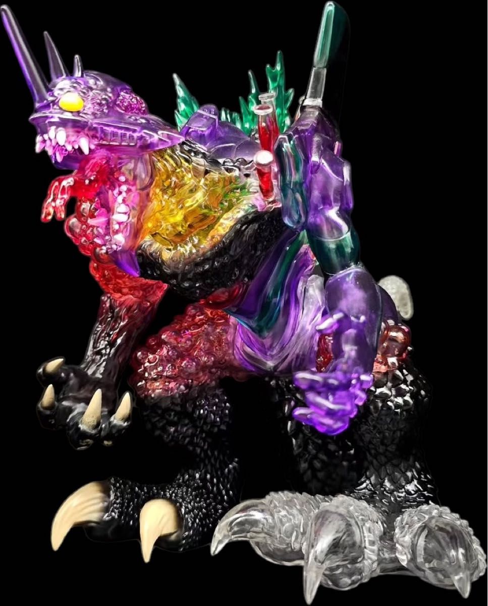 赤目天使 ゴジラ エヴァンゲリオン エヴァゴジ 狂人会 ソフビ Teleport