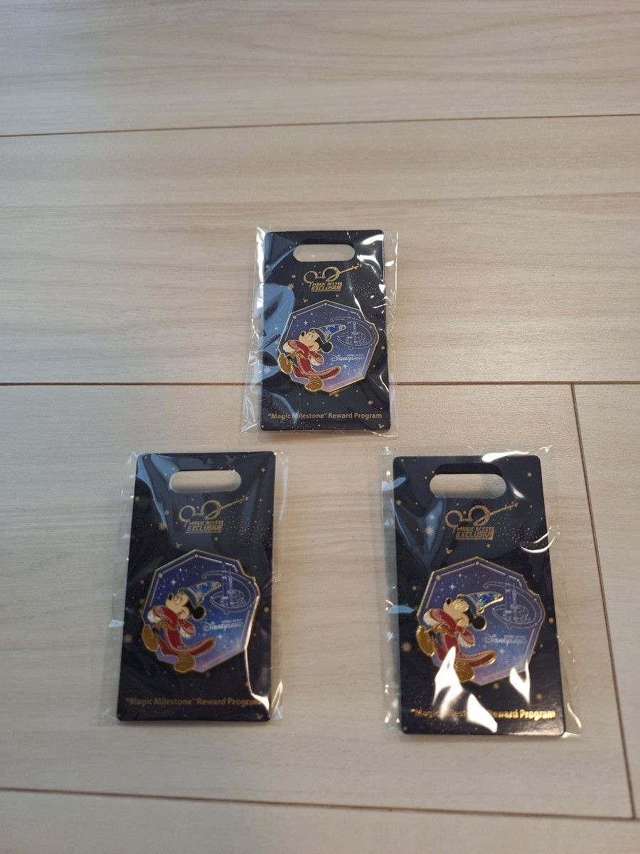 香港ディズニー 年パス特典 ピンバッジ 3個｜Yahoo!フリマ（旧PayPay