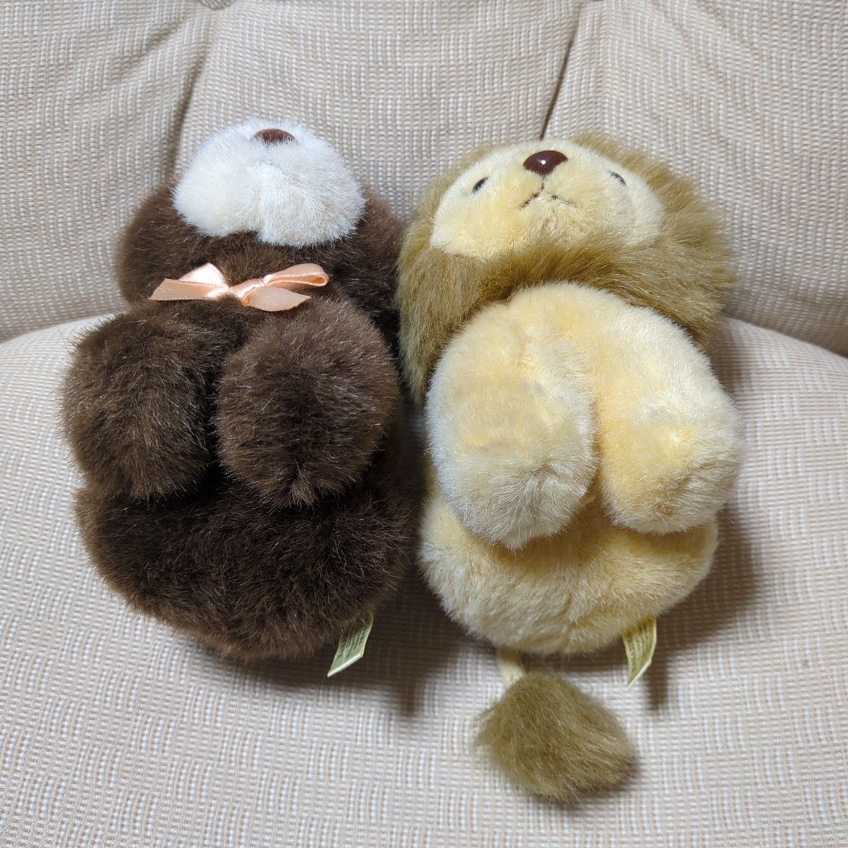 レトロ ぬいぐるみ くま ライオン NAKAJIMA ナカジマ Heart & Heart