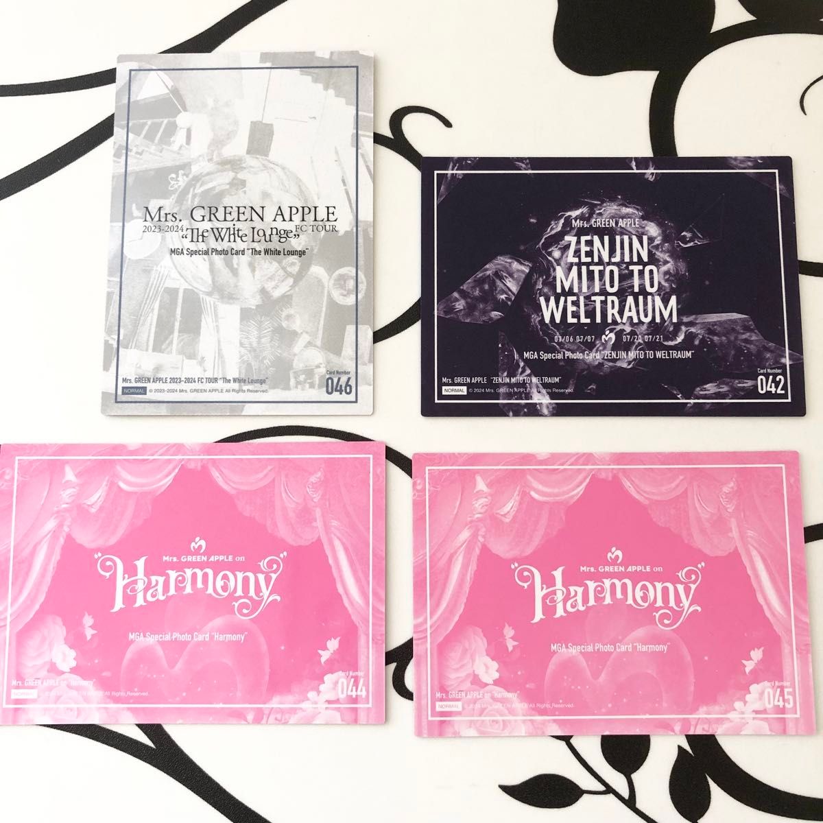 ミセスグリーンアップル フォトカード 全員3枚 若井滉斗＆藤澤涼架1枚