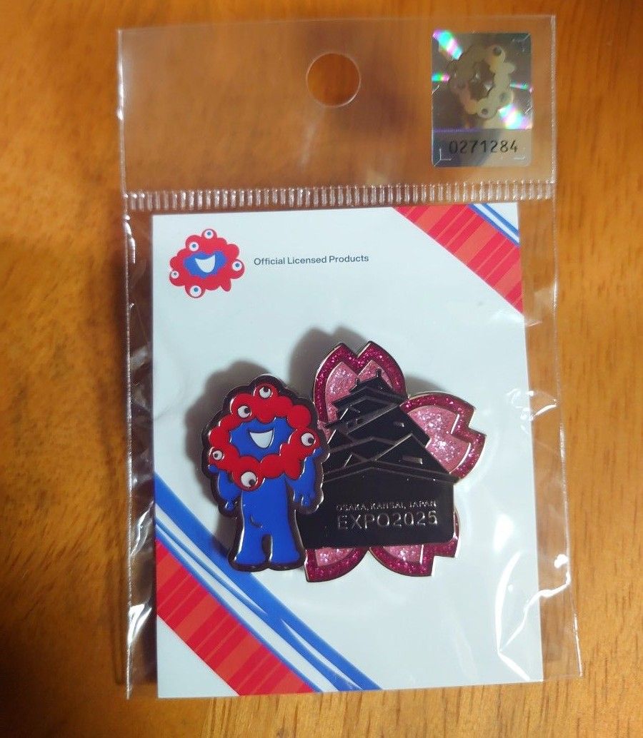 未開封】大阪万博 限定 ミャクミャク ピンバッジ 4個セット おまけ