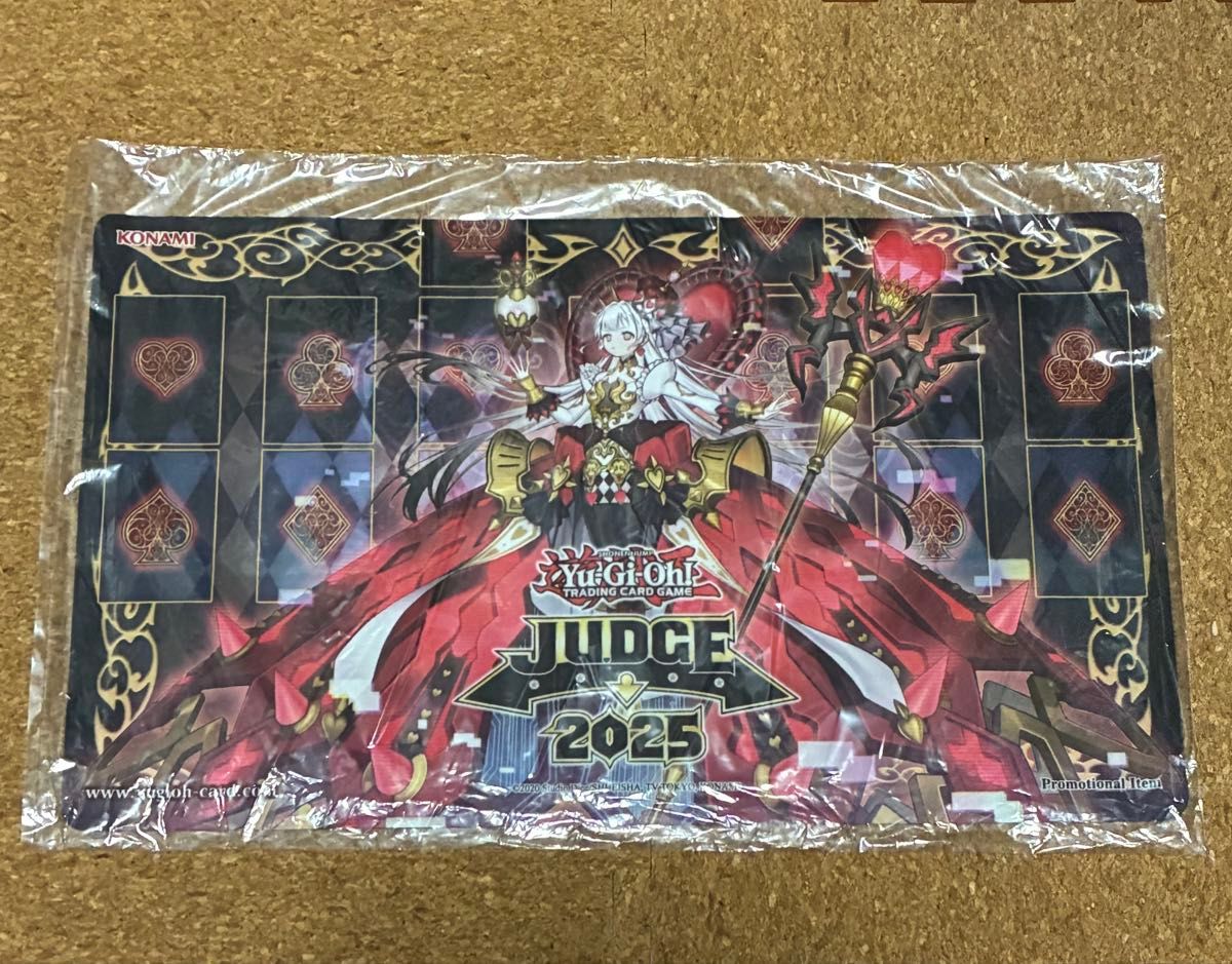 遊戯王 公式 プレイマット 優麗なる霊鏡姫 JUDGE 2025 未開封 遊戯王