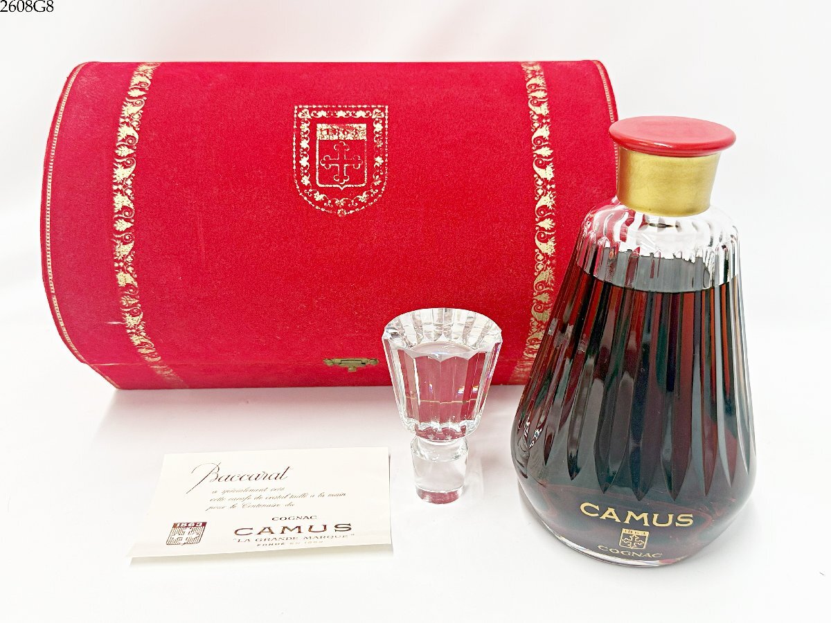 未開栓カミュ CAMUS バカラボトル 替栓付き 公式通販