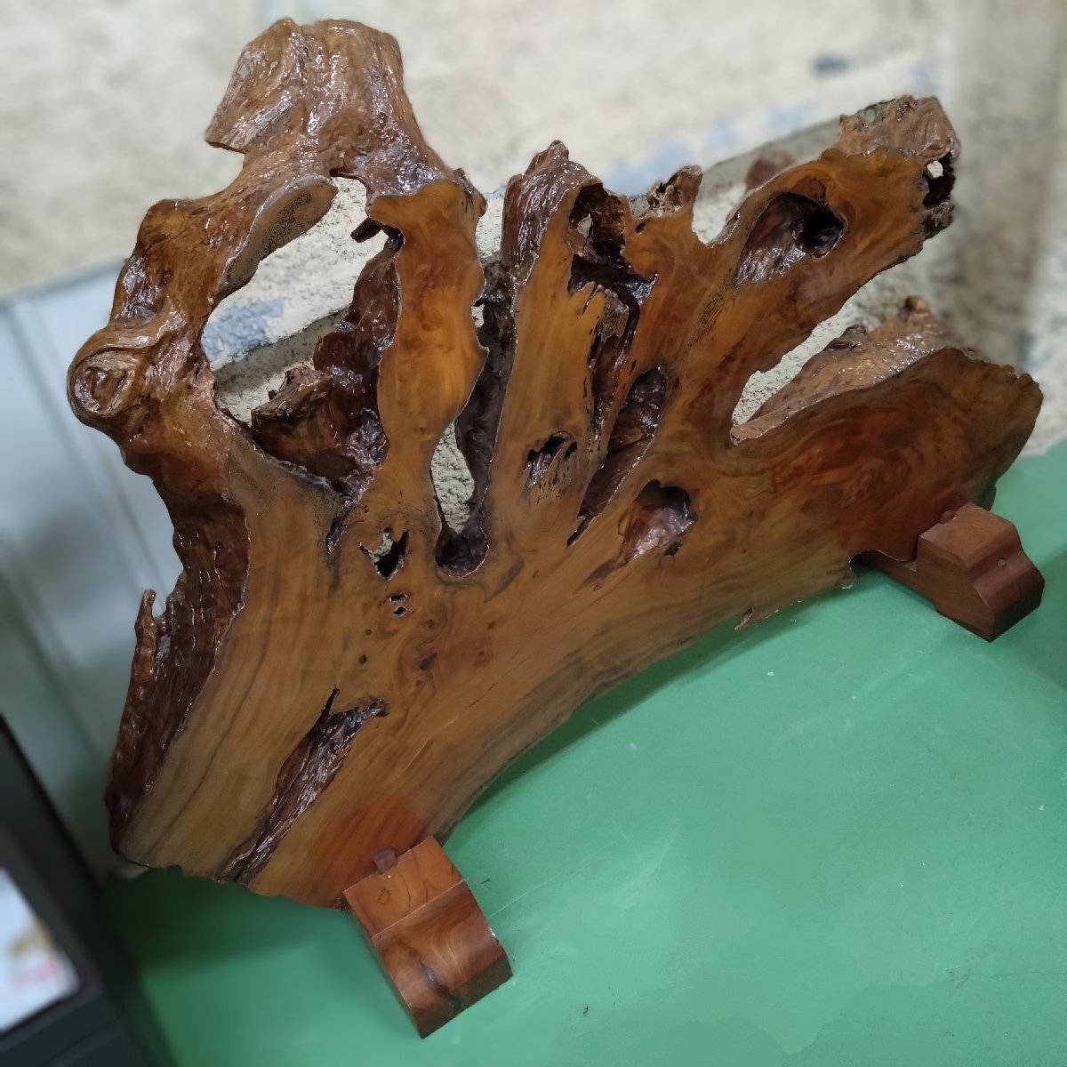 大きい木のオブジェ 引き取り限定 ◎【直接引き取り限定】天然木 衝立