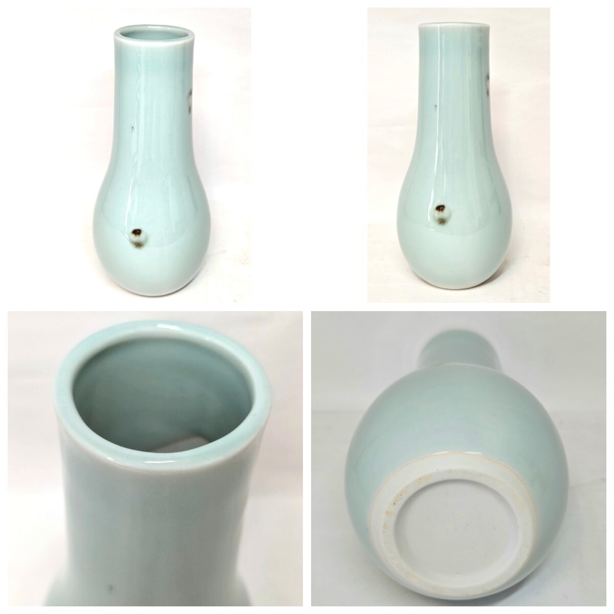 初だし品 皆具 とび青磁 水指 杓立 建水 蓋置 瑞