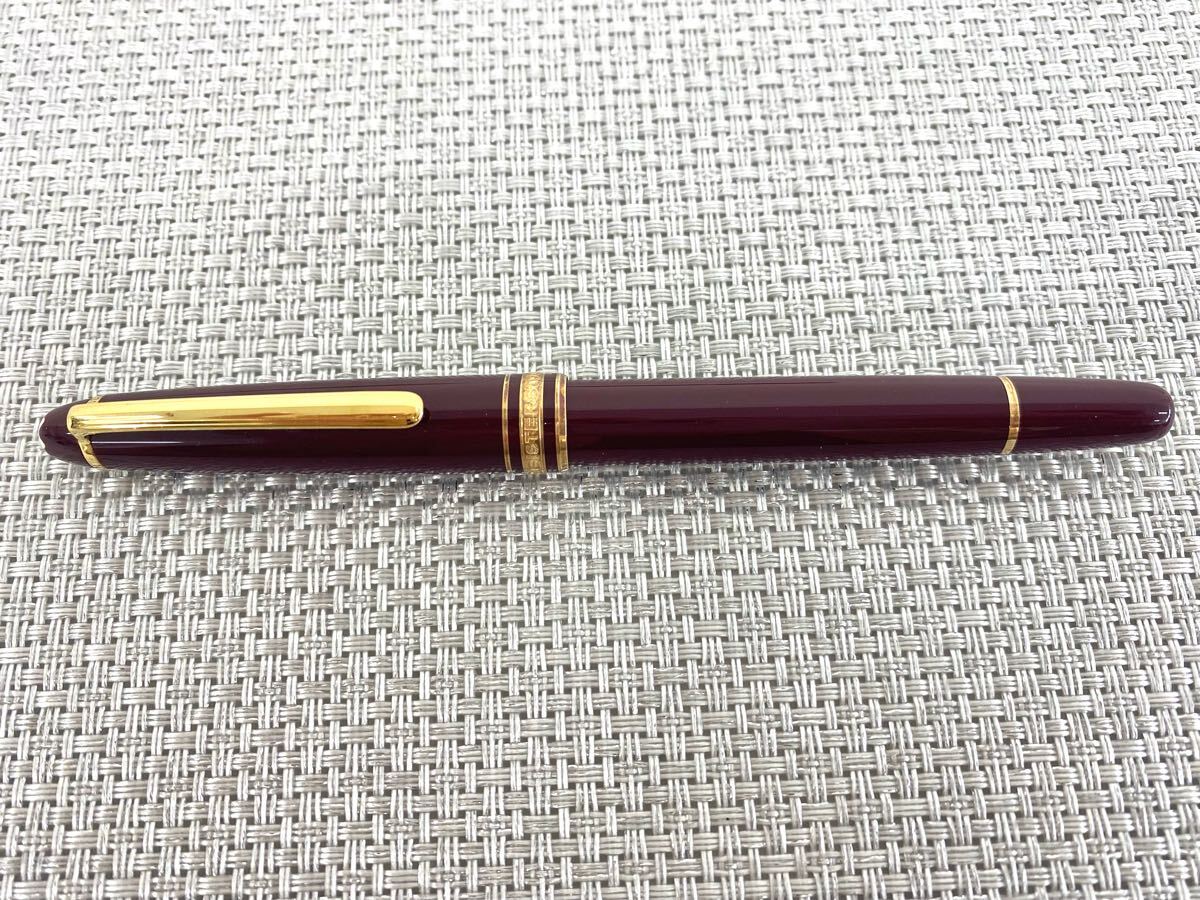 モンブラン Mont Blanc 万年筆 ボルドー 585