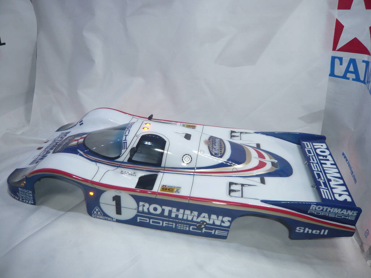 Yahoo!オークション - タミヤ 1/10RC ポルシェ 956ボディのみ 個人塗装