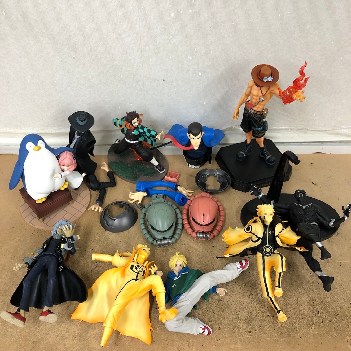 フィギュア まとめ売り 呪術廻戦 ドラゴンボールZ ナルト ワンパンマン