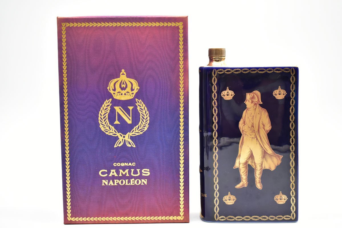 未開栓 カミュ ナポレオン コニャック ブックブルー 700ml 箱無し