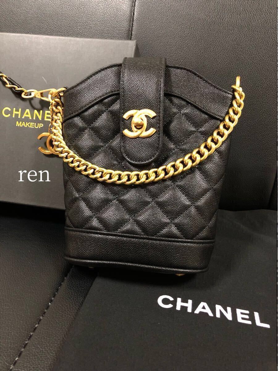 新品 シャネル ノベルティ CHANEL ショルダーバッグ ゴールドチェーン
