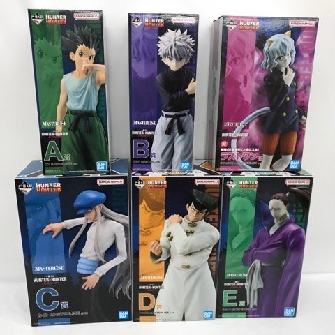 一番くじ HUNTER×HUNTER A.B.C.D.E.ラストワン賞セット 一番くじ HUNTER×
