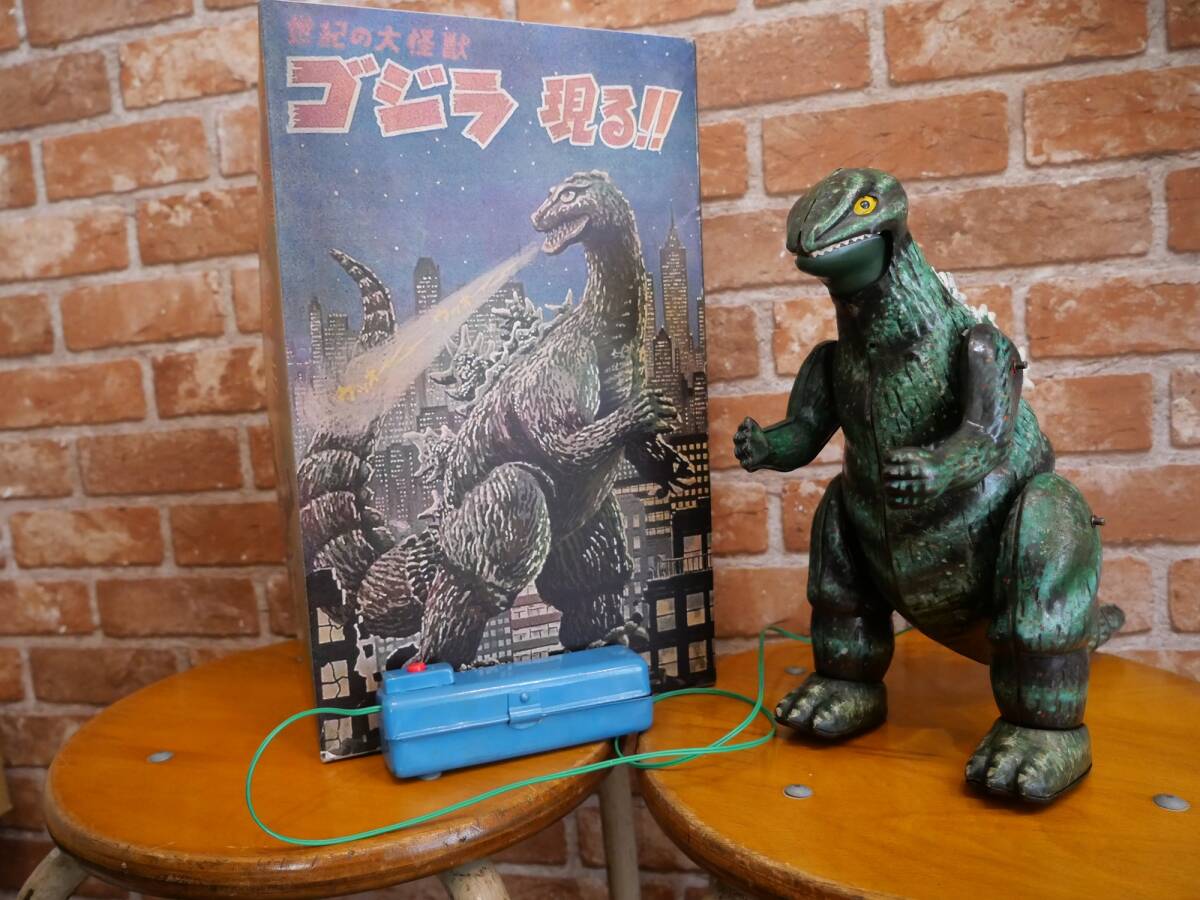 ゴジラ ブリキ ブルマァク 当時もの
