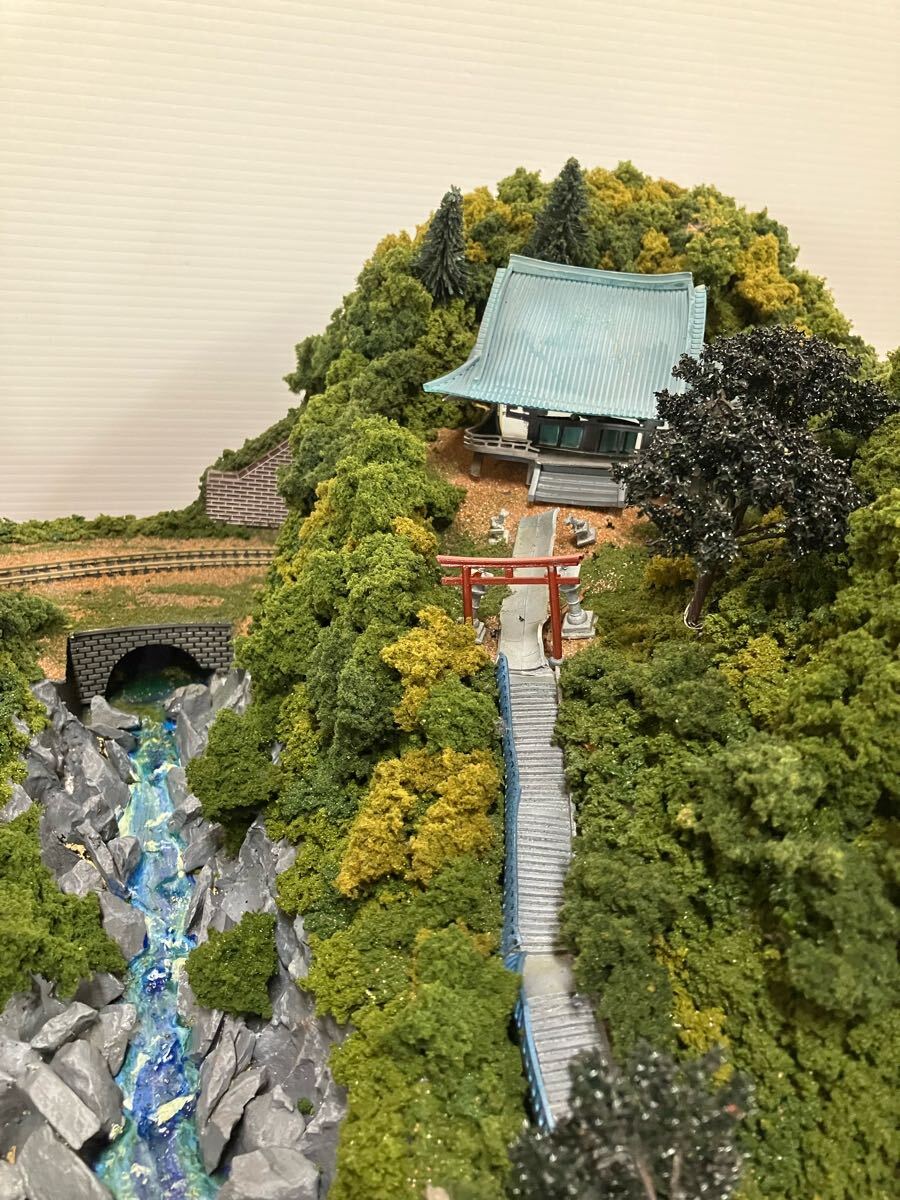 引き取り限定】ジオラマ◇昭和ふるさと鉄道 〜おもいで町・はじめての