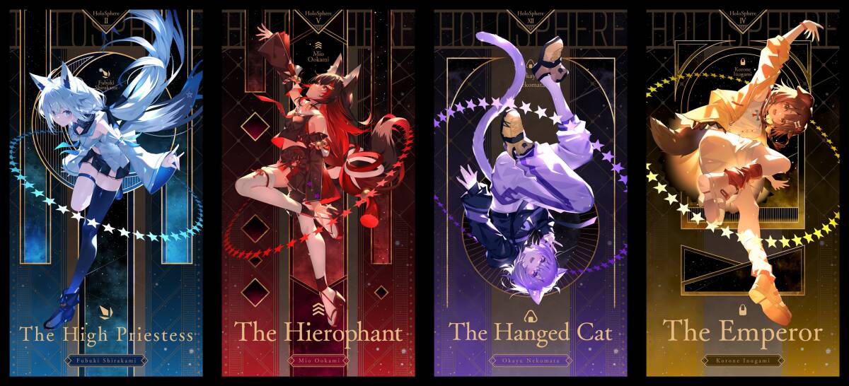 新品正規品】C105 かれー らいす 石原竜也 HOLO-SPHERE 箔押しタロット